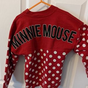 Disney Minnie mouse spirit jersey sz girls XS